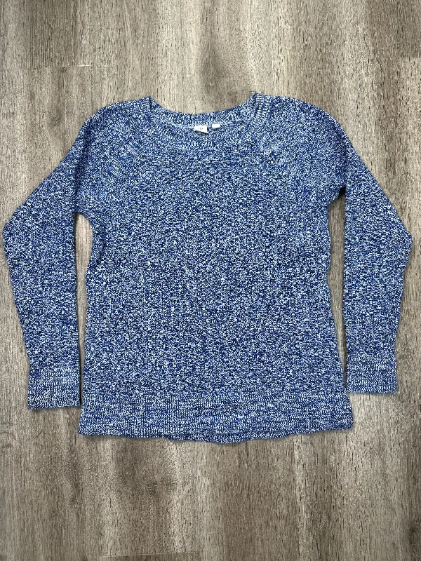 Women's Wide Collar SweatersSweater By Gap In Blue, Size: L