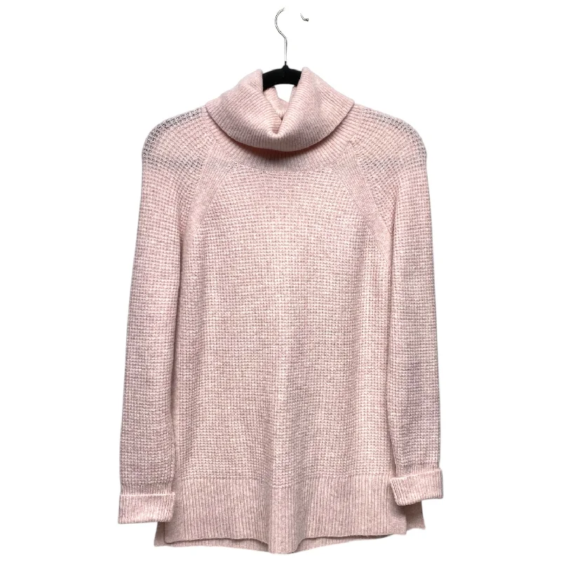 Women's Shirt Collar SweatersSweater By Loft In Pink, Size: Xs