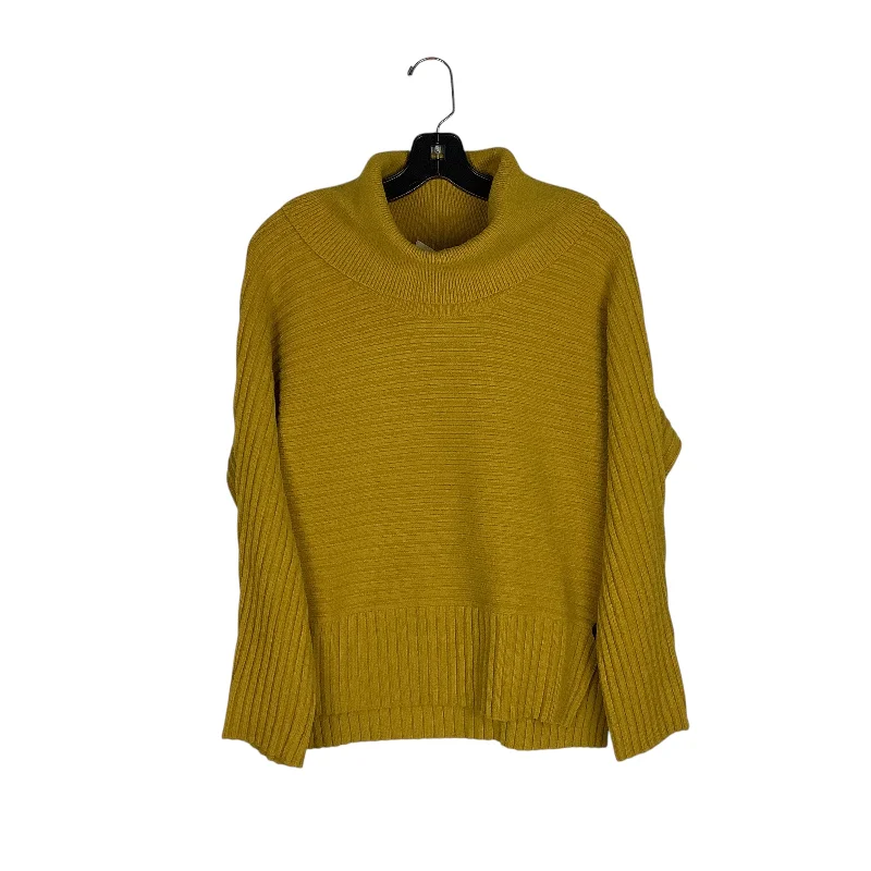 Women's Narrow Collar SweatersSweater By Anthropologie In Yellow, Size: M