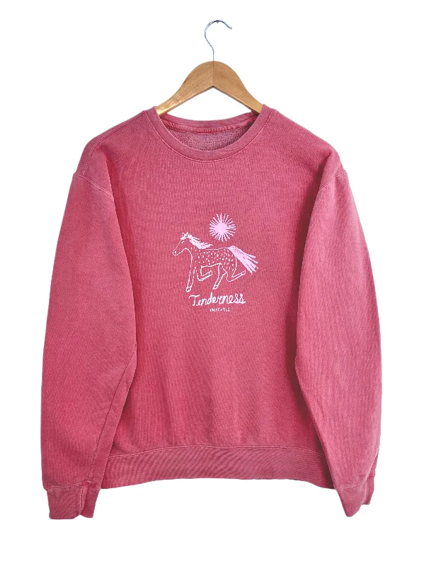 Women's V-Neck BlouseTENDERNESS CREWNECK