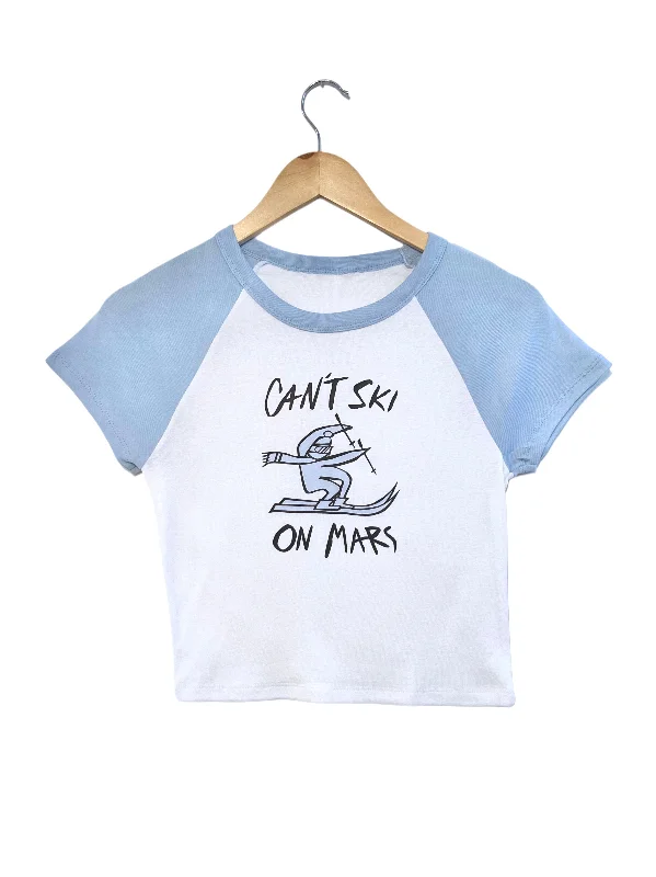 Women's Blouse for BusinessCAN'T SKI BABY TEE