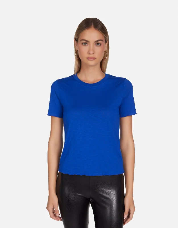 Women's Blouse with FlouncesWinford Sapphire