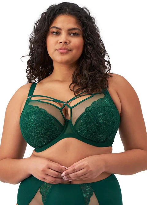 push-up bra with paddingBrianna Rainforest Uw Plunge Bra