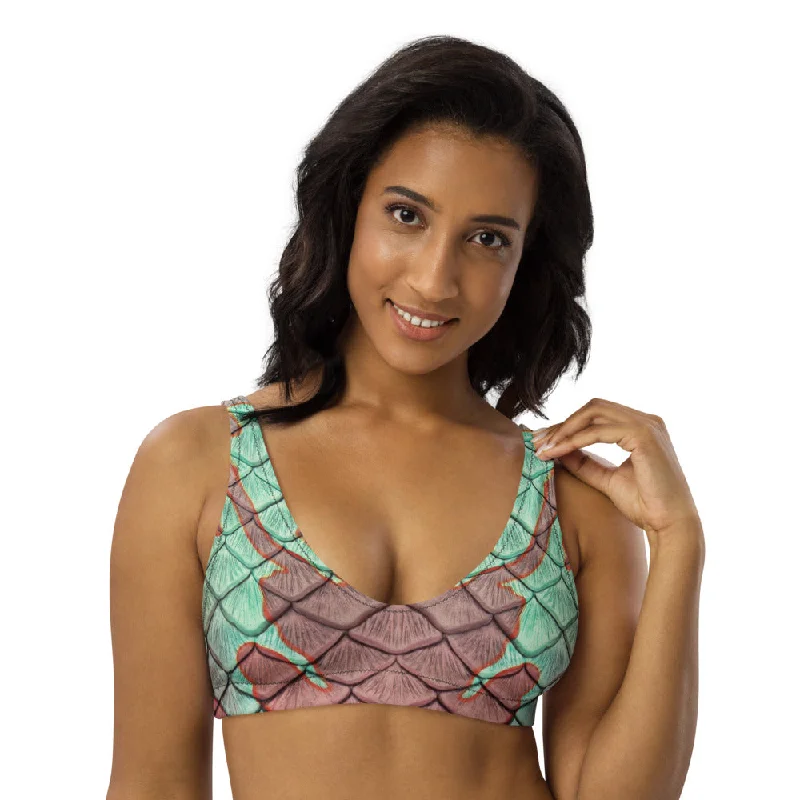 The Nautilus Recycled Padded Bikini Top