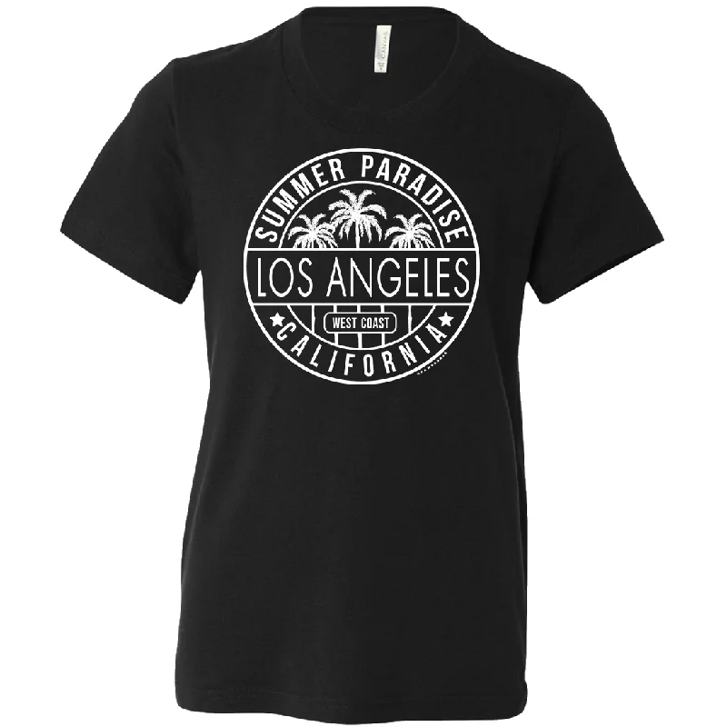 Women's Hooded Sweatshirts with Denim LiningLos Angeles California West Coast Asst Colors Youth T-Shirt/tee