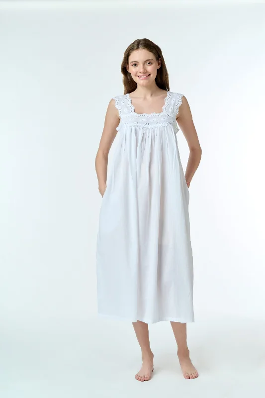 women's short sleeve pajama setsArabella Cotton Nightie MD-701