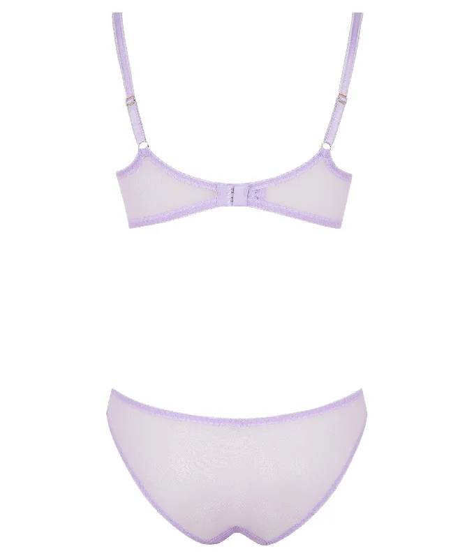 wireless bra with stretch fabricFelicitia klasické kalhotky - Lilac/Fuchsia