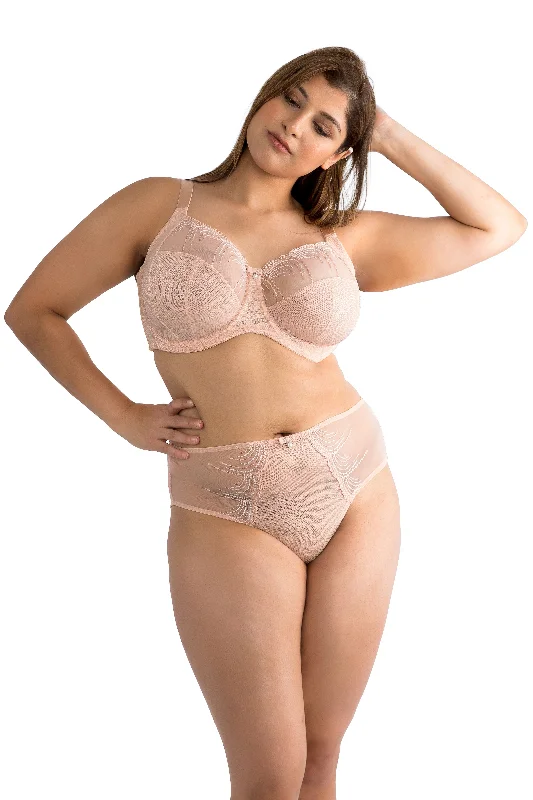 plus-size nursing bra with side supportCameo Rose Pearl Unlined bra