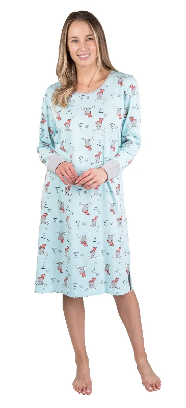 women's pajamas for those who value qualityRobe de nuit imprimée rennes promo