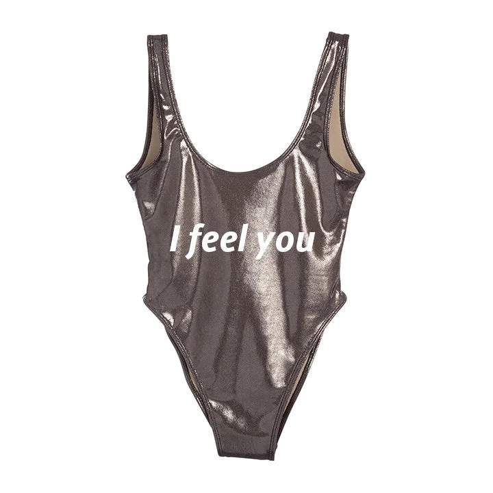 I FEEL YOU [METALLIC SWIMSUIT]