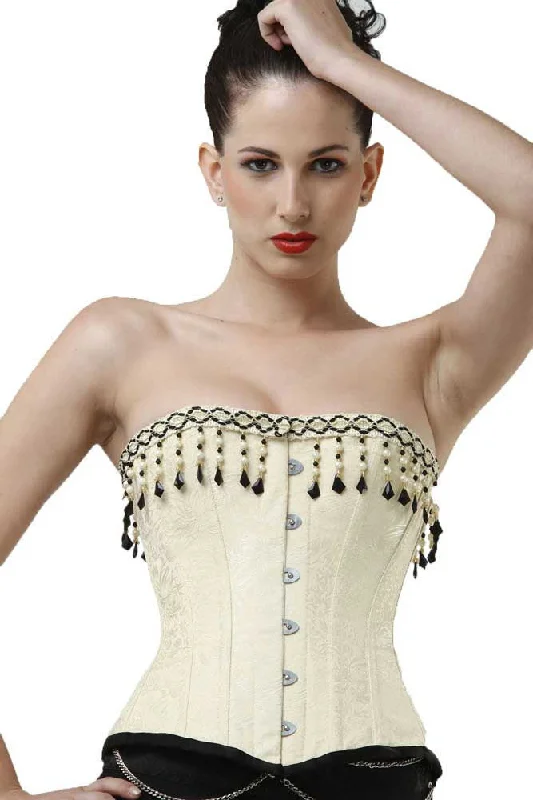 open-bust corset shapewear for waist definitionJanessa Overbust Corset