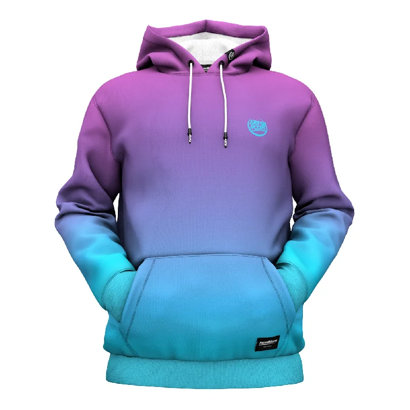 Women's Hooded Sweatshirts with Side PocketsPurple Ice Hoodie