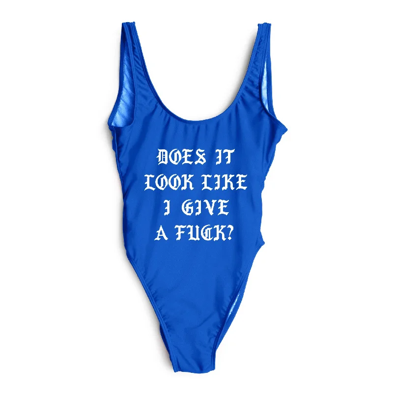 DOES IT LOOK LIKE I GIVE A FUCK? [SWIMSUIT]