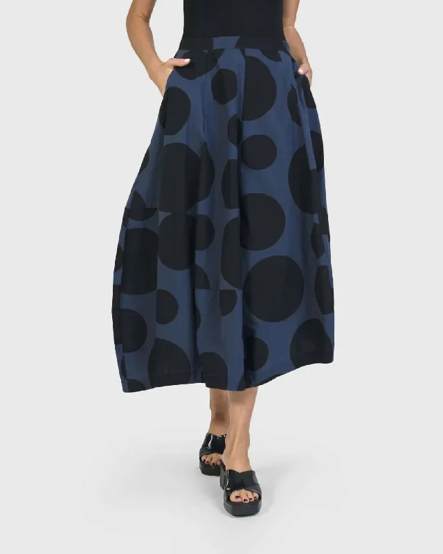 Women's Non-Stretch SkirtsUrban Astrid Balloon Skirt In Navy