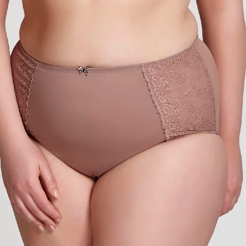 plus-size lace panties with a high-waisted design for all-day comfortSculptresse Chi Chi Full Brief - 2 Core Colours