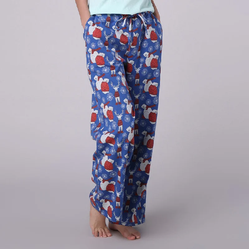 women's pajamas with adjustable waistbandsSnow Buddies Pant in a bag