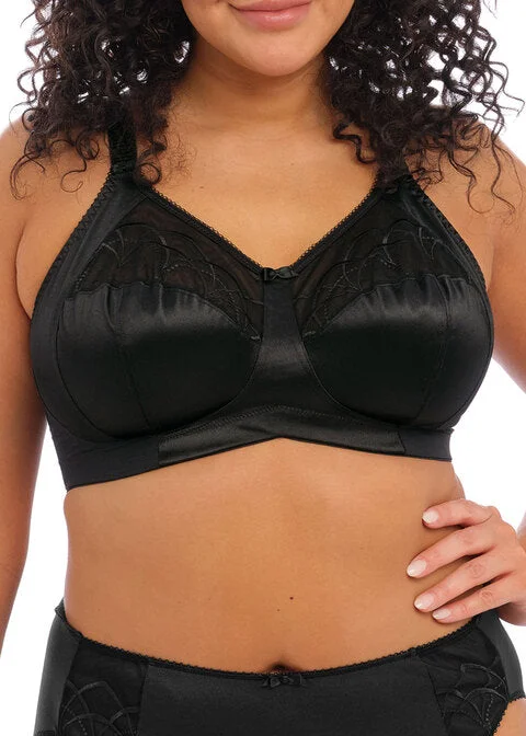 balconette bra for cleavage enhancementCate Black Non Wired Bra