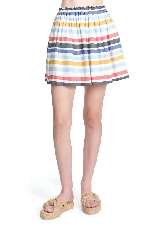 Women's Gathered SkirtsRiri Skirt In Multi-Colored