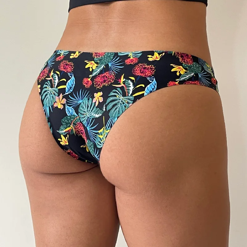 eco-friendly underwear made from organic cotton and bamboo fiber for sensitive skin and a sustainable choiceBlack Garden Seamless