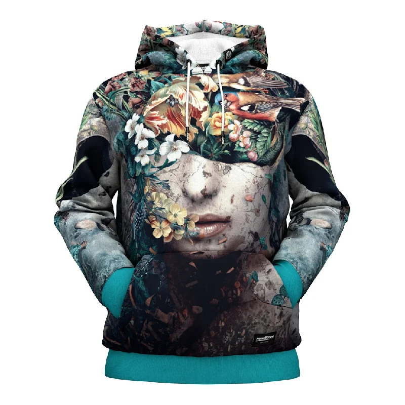 Women's Hooded Sweatshirts with Camouflage LiningSource Of Life Hoodie