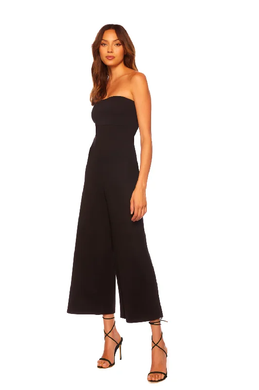 Women's Jumpsuits with Beltessential tube cropped jumpsuit