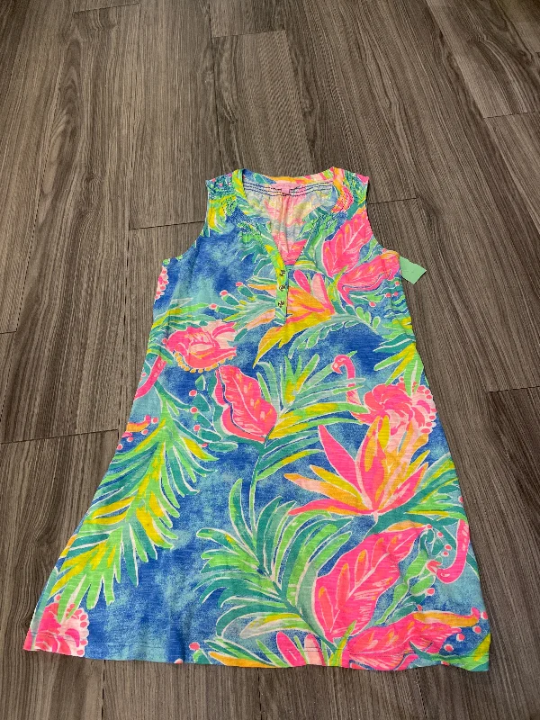 Women's Fit and Flare DressesMulti-colored Dress Casual Short Lilly Pulitzer, Size S